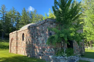 The replica of the House of the Virgin Mary in Jamaica, Vt.