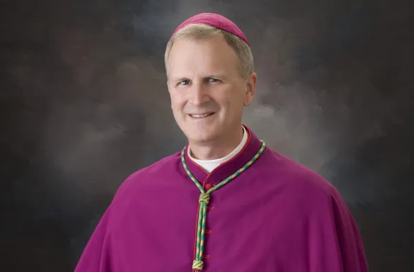 Bishop James Johnston of Kansas City-St. Joseph. CNA