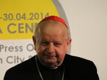Cardinal Stanisław Dziwisz, pictured in Rome April 25, 2014.