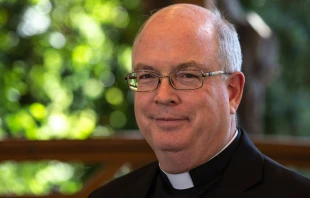 Msgr. Robert Oliver, then secretary of the Pontifical Commission for the Protection of Minors, in Rome, July 11, 2019. Daniel Ibáñez/CNA.