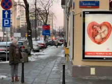 A pro-life poster campaign in Poland organized by the Our Children Foundation
