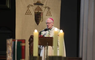 Bishop Dermot Farrell is installed as the new archbishop of Dublin in St. Mary's Pro-Cathedral, Dublin, Ireland, on Feb. 2, 2021. John McElroy