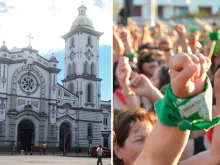 Ibagué Cathedral / Protest