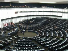 The European Parliament in Strasbourg, France.
