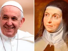 Pope Francis and St. Teresa of Avila