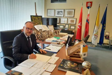 Marek Lisanský, Slovakia’s ambassador to the Holy See since 2018.