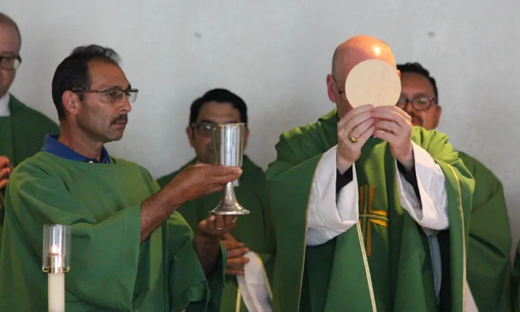The doxology at a Mass in El Paso, Texas, September 2019.