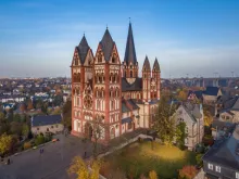 The Catholic Cathedral of Limburg in Hesse, Germany.