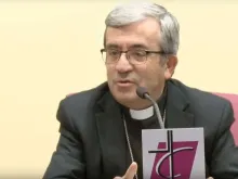 Bishop Luis Argüello, Secretary General and spokesman for the EEC.