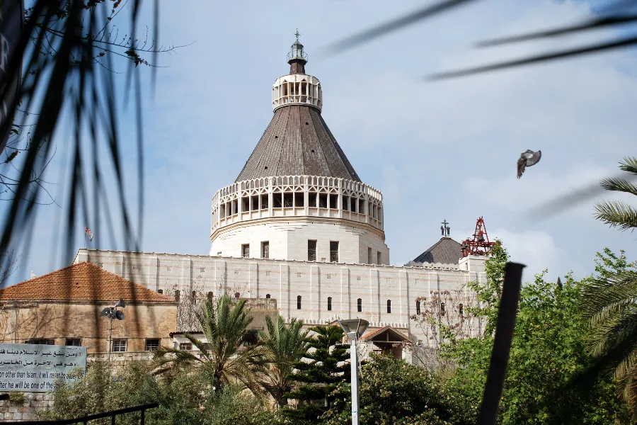 The Basilica of the Annunciation in Nazareth, northern Israel.?w=200&h=150