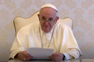 Pope Francis delivers Laudato si' video message May 24, 2021