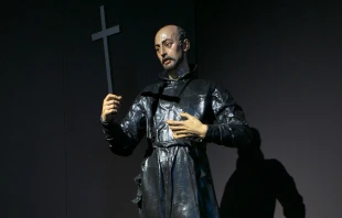 A 17th-century statue of St. Ignatius of Loyola by Spanish sculptor Juan Martínez Montañés. Jl FilpoC via Wikimedia (CC BY-SA 4.0).