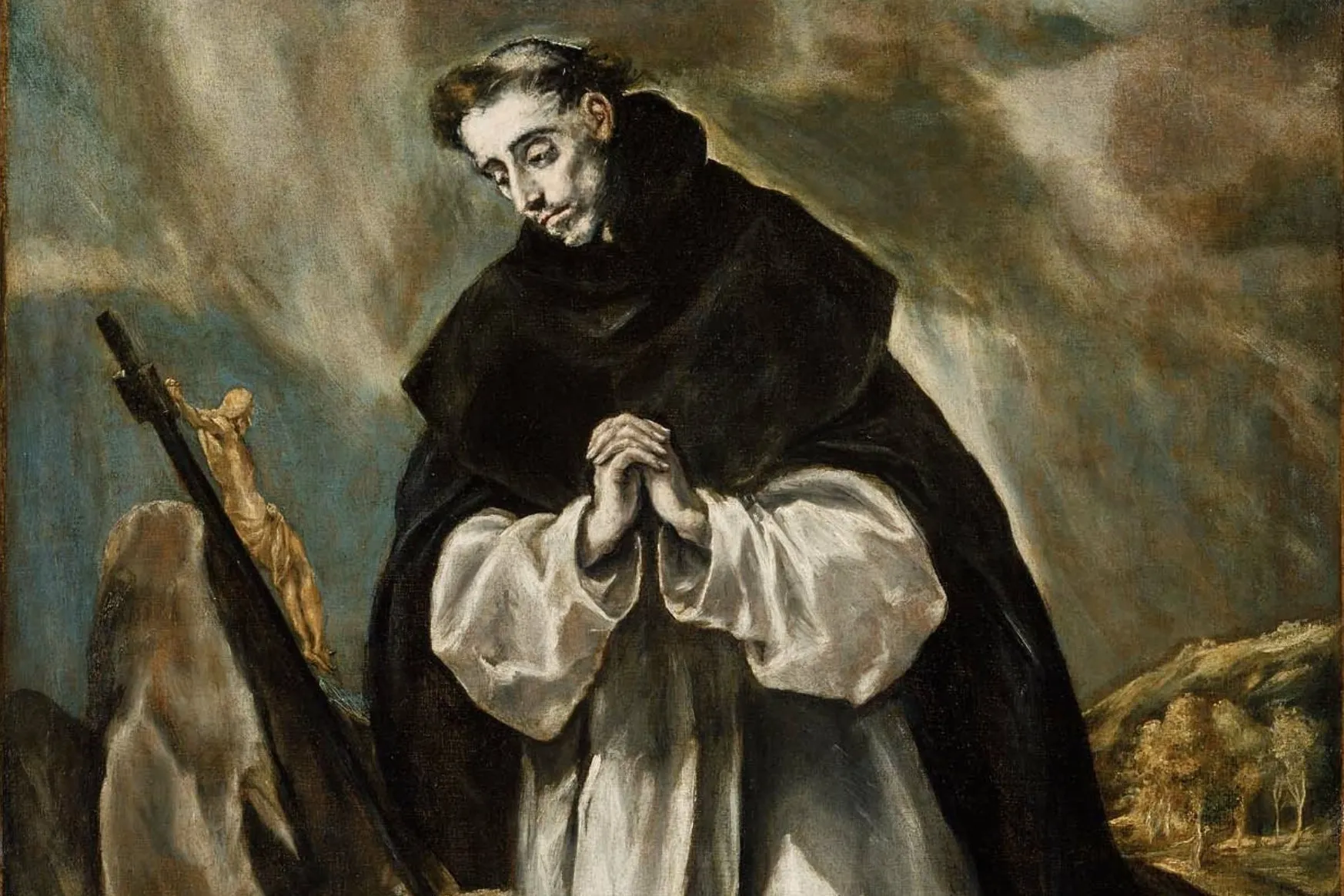 St. Dominic in prayer, by El Greco.?w=200&h=150