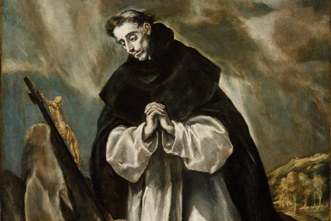St. Dominic in prayer, by El Greco