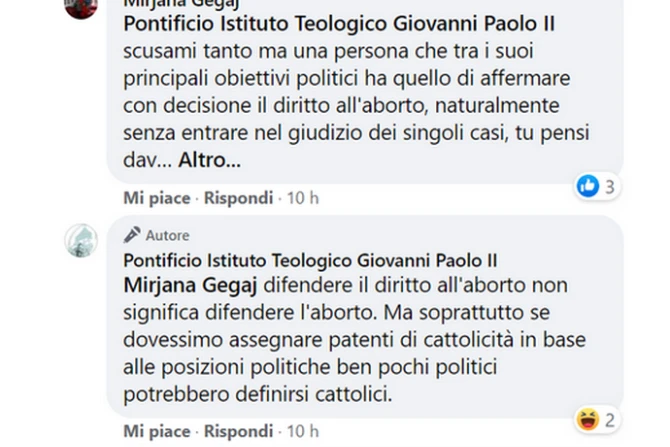 Pontifical Institute Screenshot