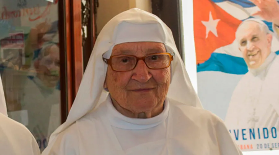 Sister María de Jesús Miranda. Credit: Eduardo Berdejo/ACI Prensa. 