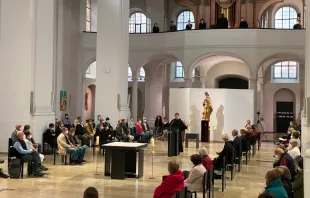 A blessing service at St. Augustin Catholic church in Würzburg, Germany, for couples, including those of the same-sex, May 10, 2021. Credit: CNA Deutsch