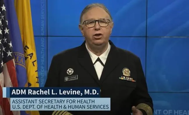 Admiral Rachel Levine, Department of Health and Human Services assistant secretary for health, announces new transgender guidelines.?w=200&h=150