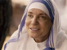 Jacqueline Fritschi-Cornaz as Mother Teresa of Calcutta in the new film "Mother Teresa and Me."