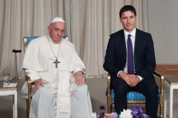 Pope Francis Justin Trudeau