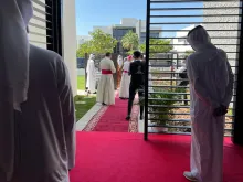 Archbishop Edgar Peña Parra inaugurated an apostolic nunciature in Abu Dhabi, UAE on Feb. 4, 2022.