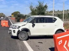 One car was damaged after an accident on a road in Mexico, witnessed by Father Salvador Nuño, who stopped to ask if the man in the car needed help. The man made a surprising request: “I want to confess.”