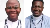 Father Paul Sanogo (left) and seminarian Melchior Maharini, who were kidnapped from their community of Missionaries of Africa in Nigeria’s Diocese of Minna on Aug. 3, 2023, said the terrifying experience helped their faith grow stronger.