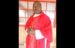 Fr. John Mark Cheitnum, who was killed in the Diocese of Kafachan July 15, 2022. Aid to the Church in Need