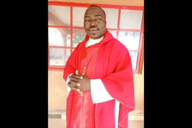 Fr. John Mark Cheitnum, who was killed in the Diocese of Kafachan July 15, 2022.