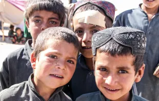 Refugee children in Kabul, Afghanistan, on Aug. 1, 2021. Shutterstock