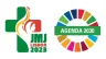Logos of WYD Lisbon 2023 and the 2030 Agenda.