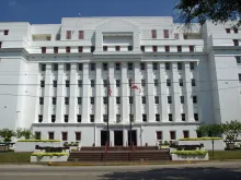 The Alabama State House, located in Montgomery, Alabama.