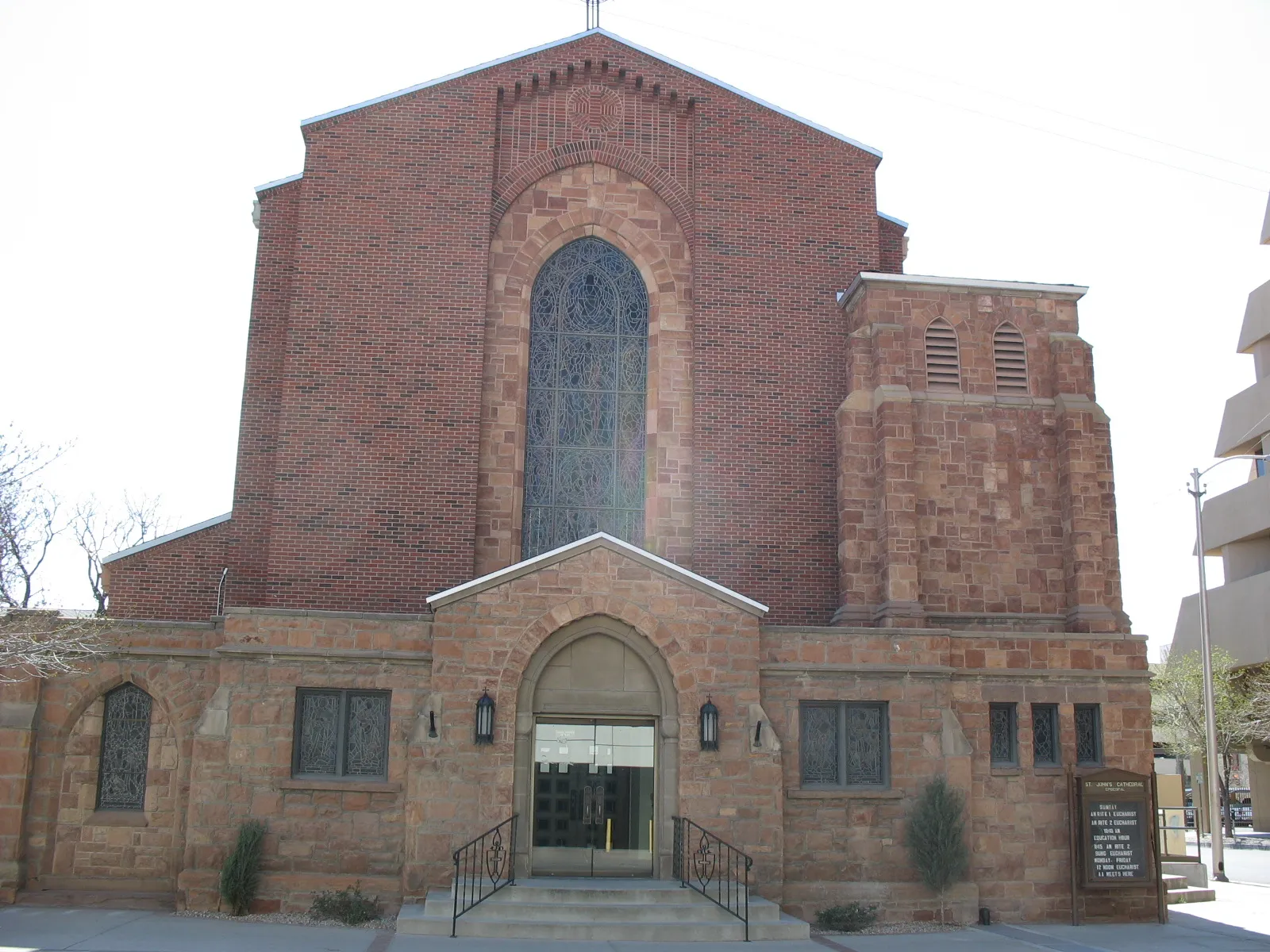 The Cathedral Church of St. John in Albuquerque, N.M., seat of the Episcopal Diocese of the Rio Grande, which hosted the attempted ordination of Anne Tropeano Oct. 16, 2021.?w=200&h=150