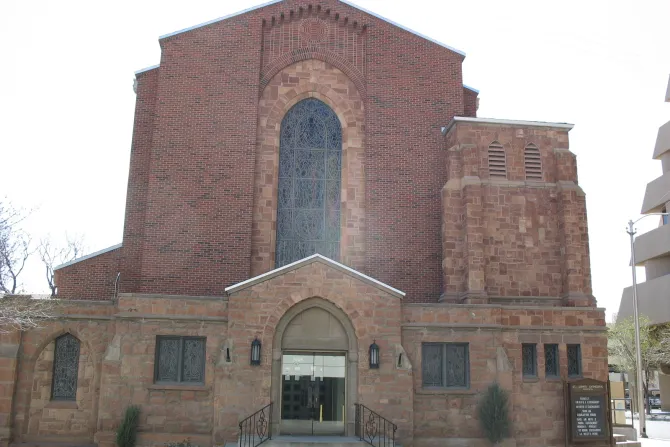 The Cathedral Church of St. John in Albuquerque, N.M., seat of the Episcopal Diocese of the Rio Grande, which hosted the attempted ordination of Anne Tropeano Oct. 16, 2021.