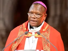 Cardinal Fridolin Ambongo, president of the Symposium of Episcopal Conferences of Africa and Madagascar (SECAM).