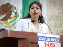 Congresswoman América Rangel of Mexico City.
