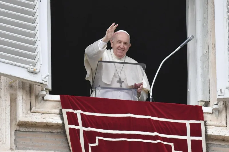Pope Francis gives his Angelus address on Oct. 3, 2021.?w=200&h=150
