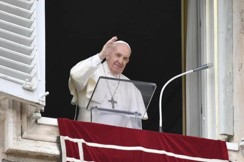 Pope Francis gives his Angelus address on Nov. 14, 2021.?w=200&h=150