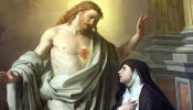 Apparition of St. Margaret Mary Alacoque of the Sacred Heart of Jesus