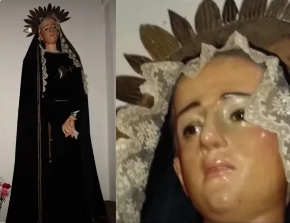 The Archdiocese of Santa Fe in Argentina announced that it will study the case of a statue of the Sorrowful Virgin that, according to parishioners at St. Jerome Church in the town of Coronda, shed tears June 9, 2023.?w=200&h=150