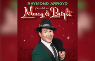 The cover of Raymond Arroyo's album "Christmas Merry & Bright." Credit: Sophia Music Group