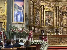 The Mass of Beatification for Maria Pilar Gullón Yturriaga and two companions at Astorga Cathedral, Astorga, Spain, May 29, 2021. Credit: Diocese of Astorga.