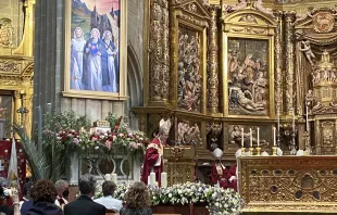 The Mass of Beatification for Maria Pilar Gullón Yturriaga and two companions at Astorga Cathedral, Astorga, Spain, May 29, 2021. Credit: Diocese of Astorga. 