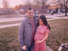 Austin and Nicole LeBlanc are expecting conjoined, twin girls who share one heart and other vital organs. Despite being advised to have an abortion, the couple says it is choosing life and will trust God in the situation.