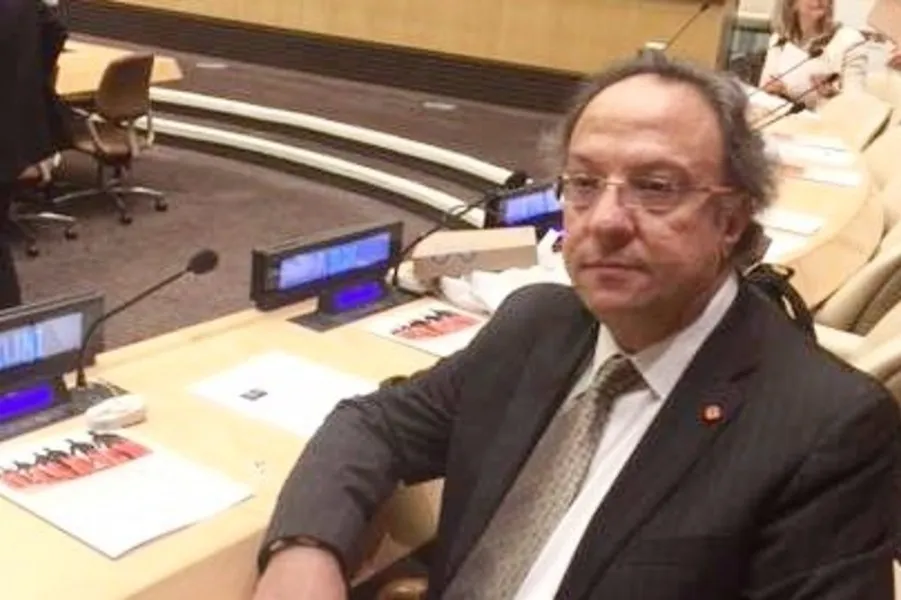 Toufic Baaklini at the United Nations headquarters in New York City, 2016?w=200&h=150