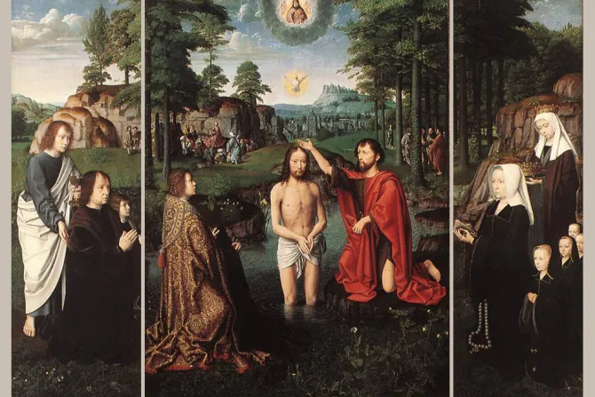 Gerard David's Triptych of Jan Des Trompes, 1505.
