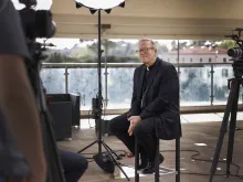 Bishop Robert Barron speaks to EWTN's Colm Flynn about evangelizing the culture today in October 2023.