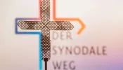 The cross of the German “Synodal Way.”