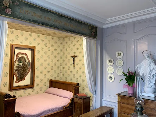 The bedroom where St. Thérèse was healed by the “Virgin’s smile.”. Photo credit: Courtney Mares