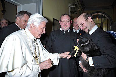 Benedict XVI: A look back at the cat-loving pope’s favorite feline friends
